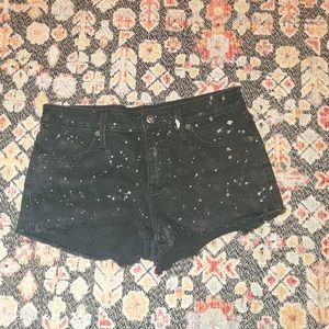 Harley Davidson Bleach Distressed Shorts
